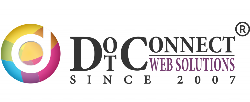 Dot Connect "Web Solution" logo